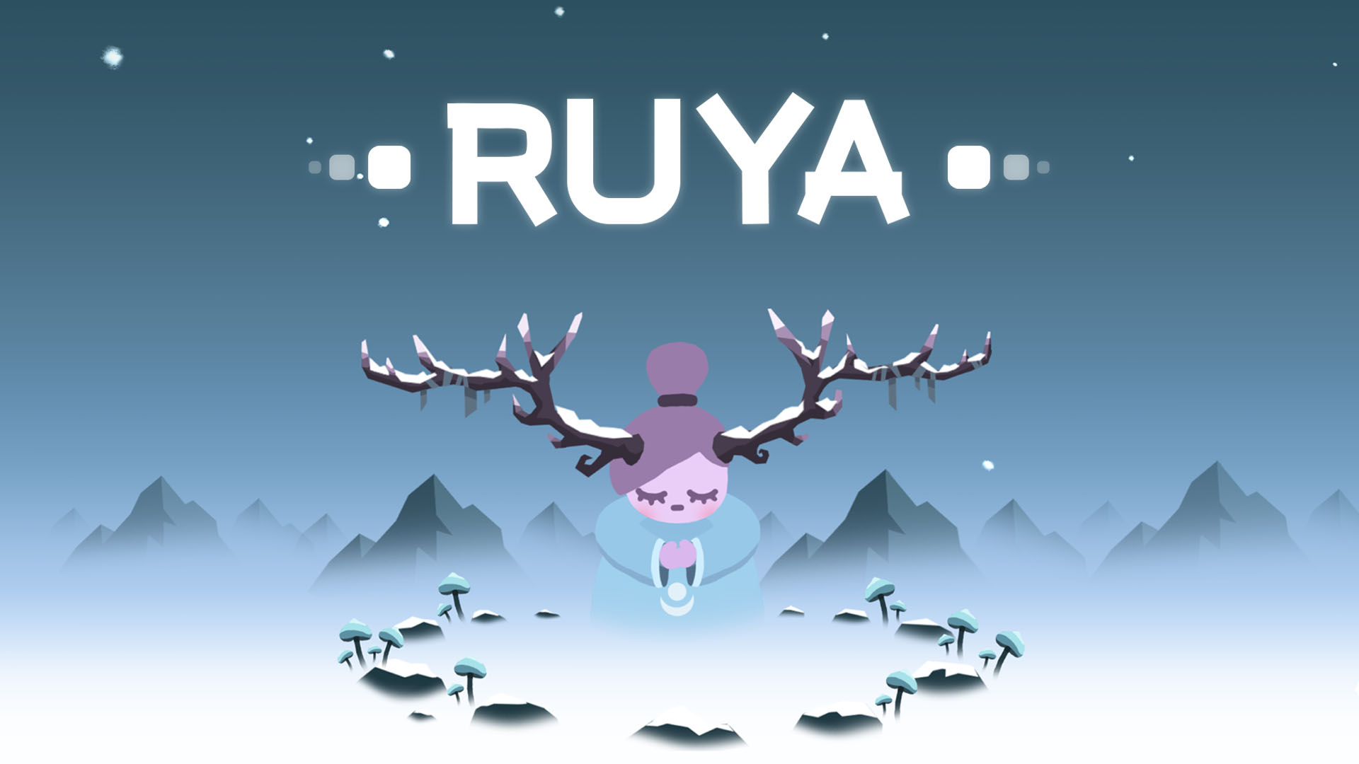 Key art for Ruya, an award-winning meditative puzzle game known for its calming atmosphere and dreamlike visuals.
